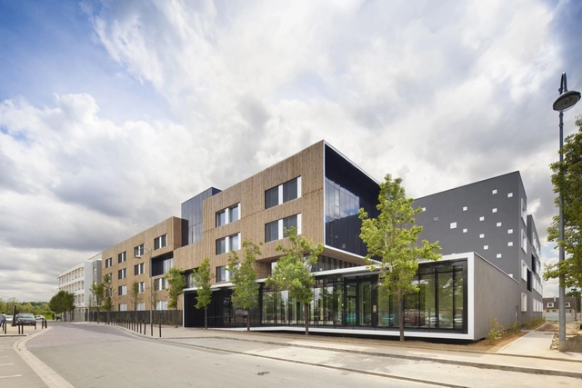 CARRIERES SOUS POISSY / Gaetan Le Penhuel Architectes - Social Housing, Facade