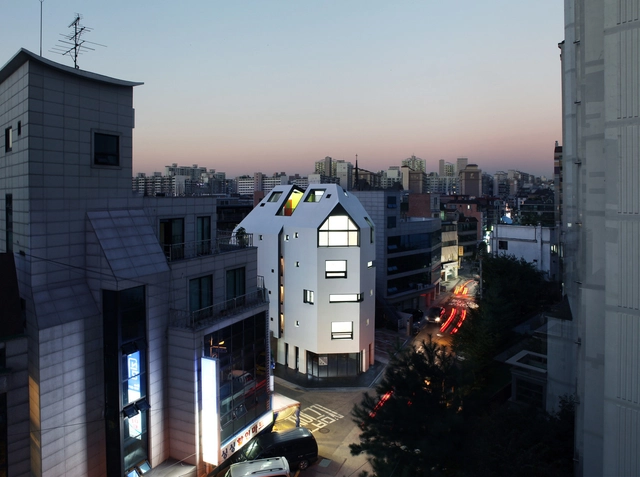 White house / Design band YOAP - Casas