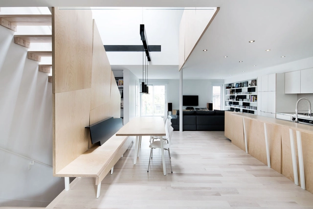 Residência Lajeunesse /  NatureHumaine - Casas
