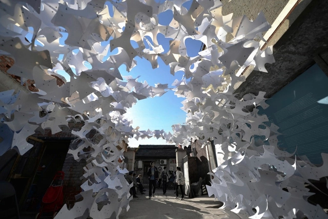 LCD Exhibits "As Autumn Leaves" at Beijing's 2013 Design Week - Cultural Architecture