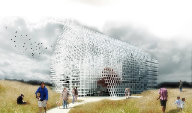 "A House for Pink Floyd" Compeititon Entry / Arqbauraum - Facade