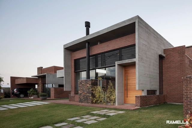 Casa Hoff / Galeria 733 - Casas, Fachada