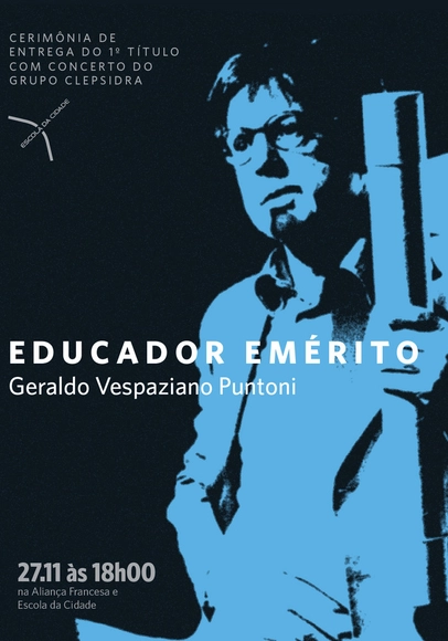 Escola da Cidade concede título de Professor Emérito a Geraldo Vespaziano Puntoni - Imagem de Destaque