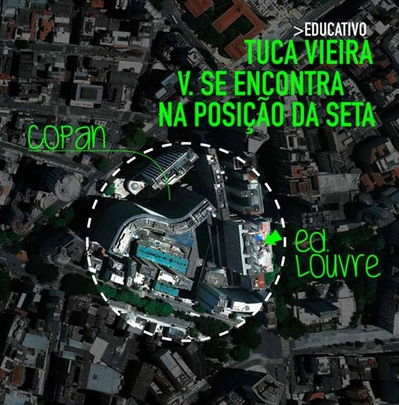 Diálogo Louvre-Copan - Conversa com o artista Tuca Vieira - Imagem de Destaque