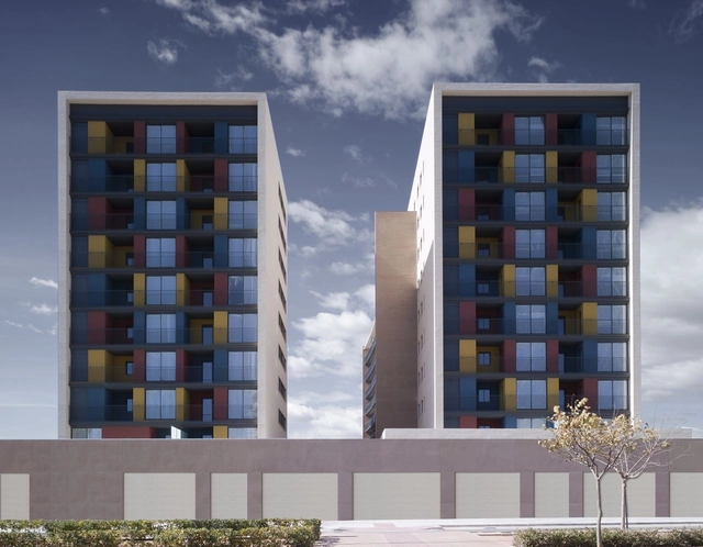Building for 163 Dwellings / ADI Arquitectura - Apartments
