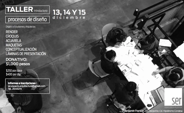 Taller "Procesos de Diseño" / SER Arquitectura - Imagen Principal