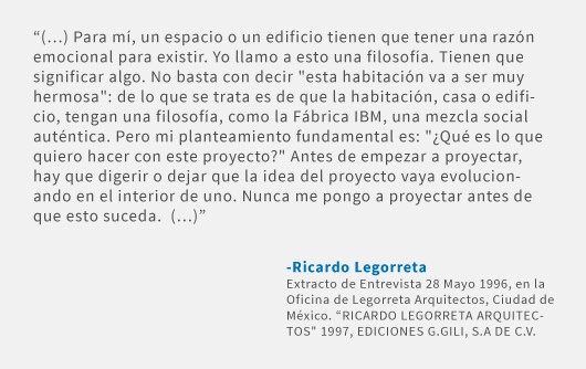 Frases: Ricardo Legorreta - Frases