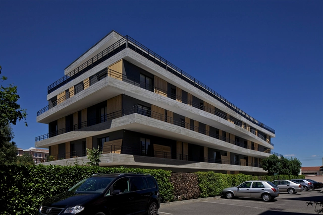 35 unidades de vivienda en Blagnac  / Nicolas Laisné + Christophe Rousselle - Apartamentos