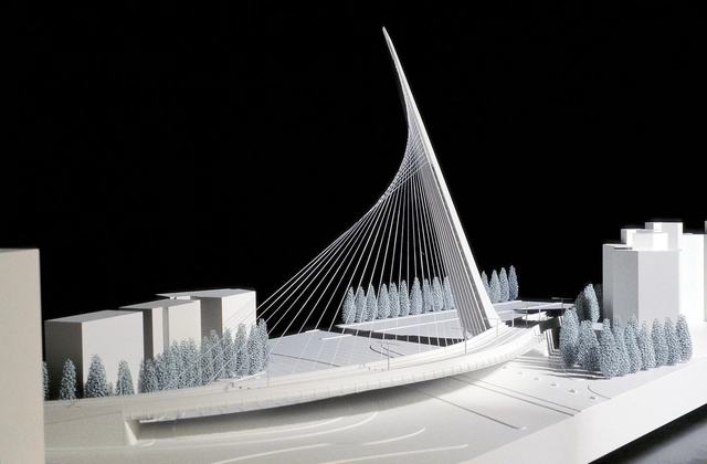 Exposição "Santiago Calatrava: The Metamorphosis of Space" - Imagem de Destaque