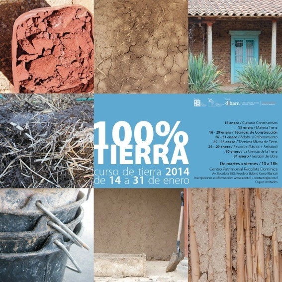 100% TIERRA - Curso de Construcción en Tierra - Imagen Principal