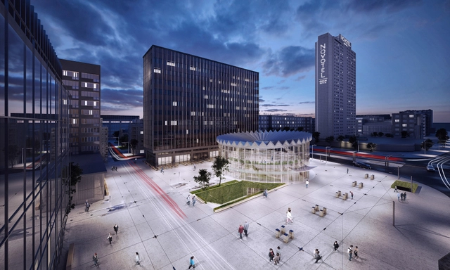 GowinSiuta Studio Wins 2013 "Changing the Face" Competition in Warsaw - Featured Image