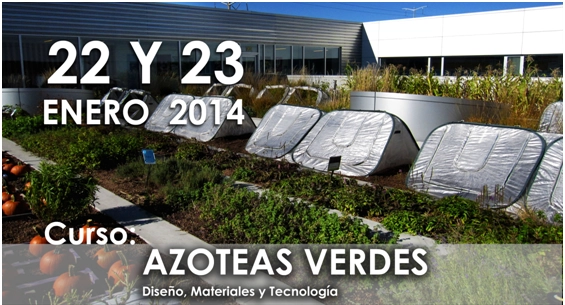 Curso Azoteas Verdes: diseño, materiales y tecnología / CAM-SAM - Imagen Principal