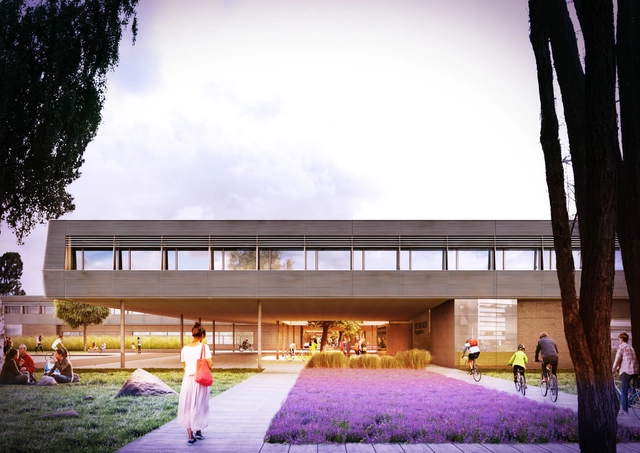 Bramberger Wins Competition to Design High Tech Campus in Austria - Office Buildings