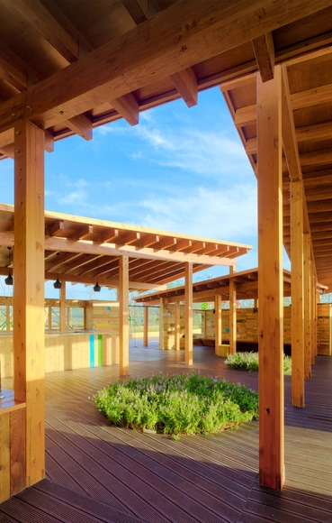 Pabellón Vanke en la Expo Mundial de Horticultura de Tsingdao 2014 / Slow Architecture - Tiendas Temporales