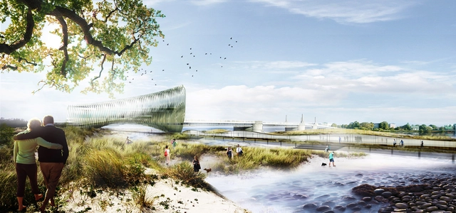 Terceiro Lugar Baltic Sea Art Park / BAT + ACHA ZABALLA Arquitectos - Arquitetura Cultural