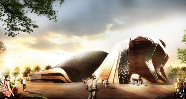 GRAFT Wins "Apassionata" with Iconic, Temporary Structure for Horse Shows - Temporary Installations