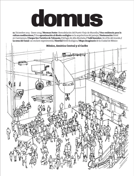 Ganador del Concurso del diseño de la portada de la revista Domus México - Imagen Principal