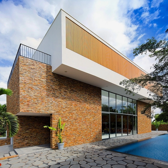 House 81 / MimANYstudio + REALarchitecture - Houses, Courtyard, Facade