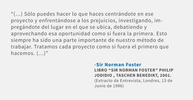 Frases: Norman Foster - Imagen Principal