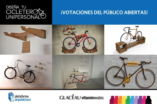 Cicletero Unipersonal GLACÉAU vitaminwater: Se abren las votaciones del público! - Imagen Principal