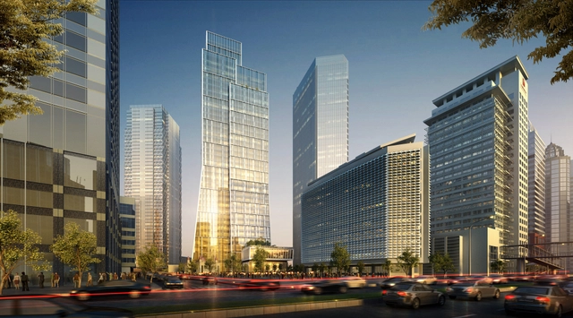 Sequis Centre Tower / KPF - Skyscrapers, Facade, Cityscape
