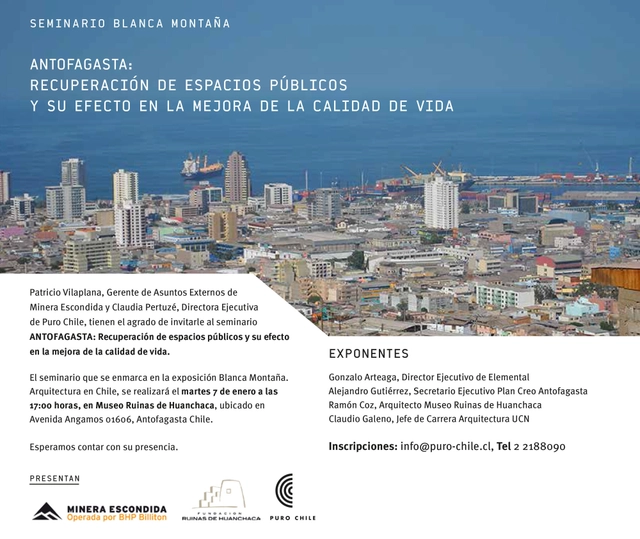 Antofagasta: Recuperación de Espacios Públicos y Calidad de Vida - Imagen Principal