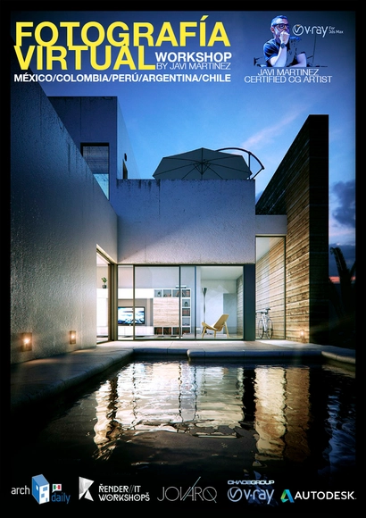 ArtWorkshop Worldtour 2014 by Javi Martinez /  Render It [¡Sorteamos tres cupos!]  - Imagen Principal