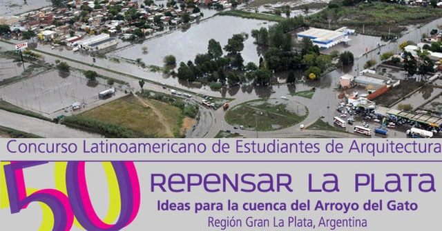 Chamada para o concurso internacional de estudantes “Repensar la Plata: ideas para la cuenca del arroyo del Gato”, na Argentina - Imagem de Destaque