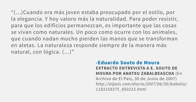 Frases: Eduardo Souto de Moura - Frases