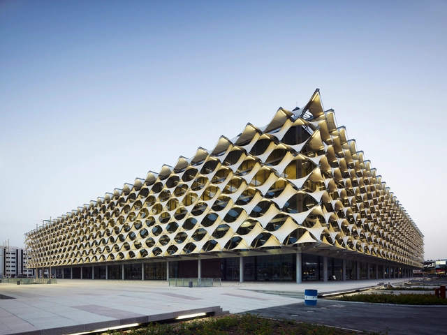 Biblioteca nacional King Fahad / Gerber Architekten - Bibliotecas