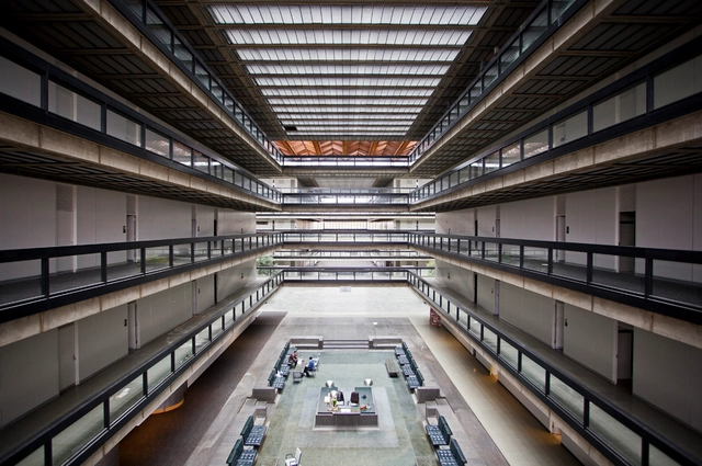 Fotografias  dos Laboratórios Bell, de  Eero Saarinen - Imagem de Destaque