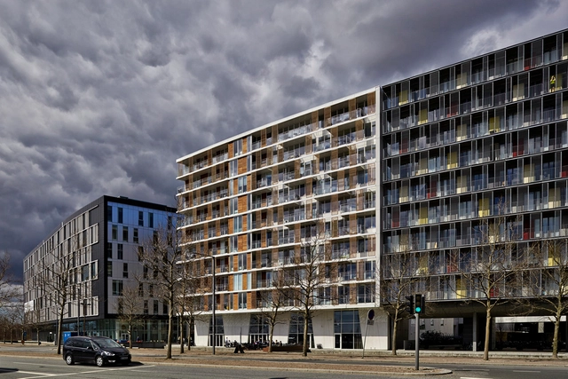 Conjunto de Viviendas ØSS 5 – Ørestad / Mangor & Nagel A/S - Apartamentos