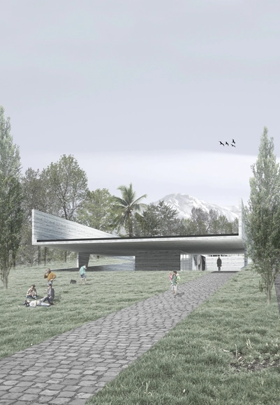 Primer Lugar Concurso de Ideas Museo Mario Toral: Albert Tidy Arquitectos - Imagen Principal