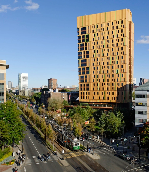 Residencia de Estudiantes, Universidad de Arte y Diseño de Massachusetts  / ADD Inc. - Dormitorios