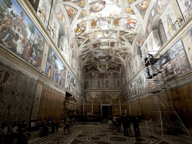 La nueva iluminación de la Capilla Sixtina por Osram - Imagen Principal