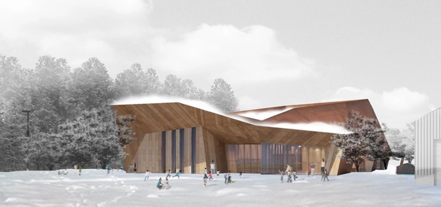 Kengo Kuma diseña Centro Cultural en Iiyama, Japón - Centro Cultural