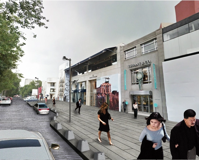 Regeneración urbana de la Avenida Presidente Masaryk, Ciudad de México por bgp arquitectura - Imagen Principal