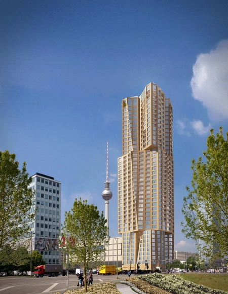 Frank Gehry escolhido para projetar a torre mais alta de Berlim - Arquitetura Residencial