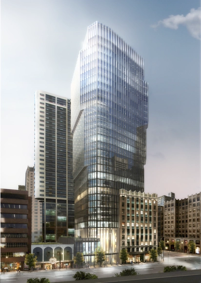 Harry Gugger Studio's 'The Exchange' to Rise in Vancouver - Skyscrapers, Facade, Cityscape
