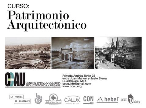 Curso: Patrimonio Arquitectónico / CCAU Guadalajara - Imagen Principal