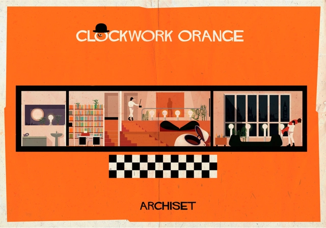 ARCHISET de Federico Babina: un tributo al diseño interior de los Clásicos del Cine - Imagen Principal