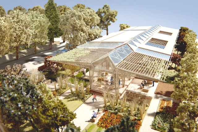 Norman Foster, ganador del proyecto Centro de Tratamiento del Cáncer Maggie en Manchester  - Imagen Principal
