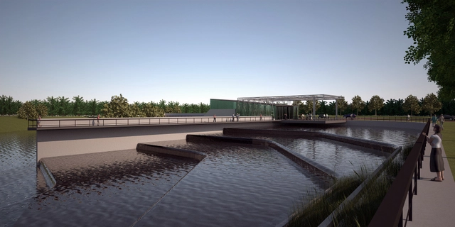Primer Premio de Arquitectura y Diseño Urbano Sustentables, parques Ambientales SEPA. Cuenca Matanza Riachuelo / Argentina - Imagen Principal