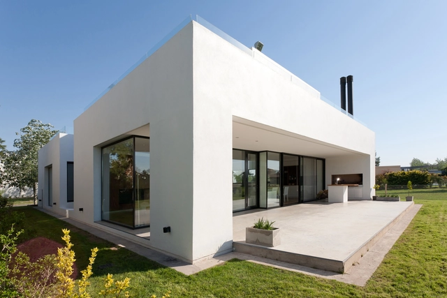Casa MC / VismaraCorsi Arquitectos - Casas, Fachada, Puerta