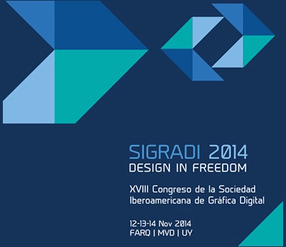 Call for Abstracts XVIII Congreso de la Sociedad Iberoamericana de Gráfica Digital SIGraDI / Uruguay 2014 - Imagen Principal