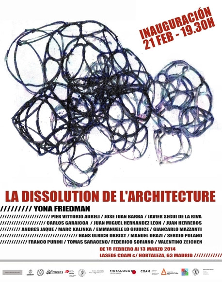Exposición La Dissolution de l'Architecture, Yona Friedman / Madrid - Imagen Principal