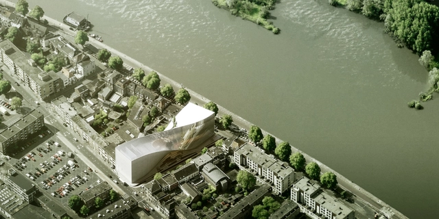El proyecto de BIG que compite por renovar el Centro Cultural ArtA en Holanda - Museo