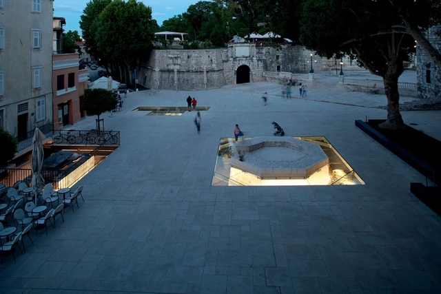 Plaza Petar Zoranić y Šime Budinić / Kostrenčić-Krebel - Patrimonio