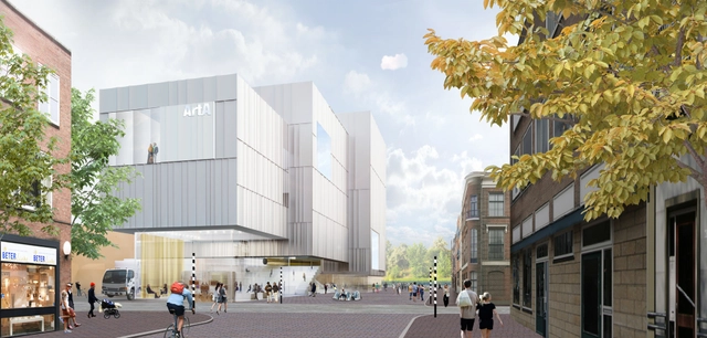 SO-IL Shortlisted to Design Arnhem's ArtA Cultural Center - Museum, Facade