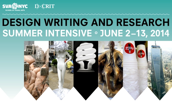 Design Writing and Research Summer Intensive - Featured Image